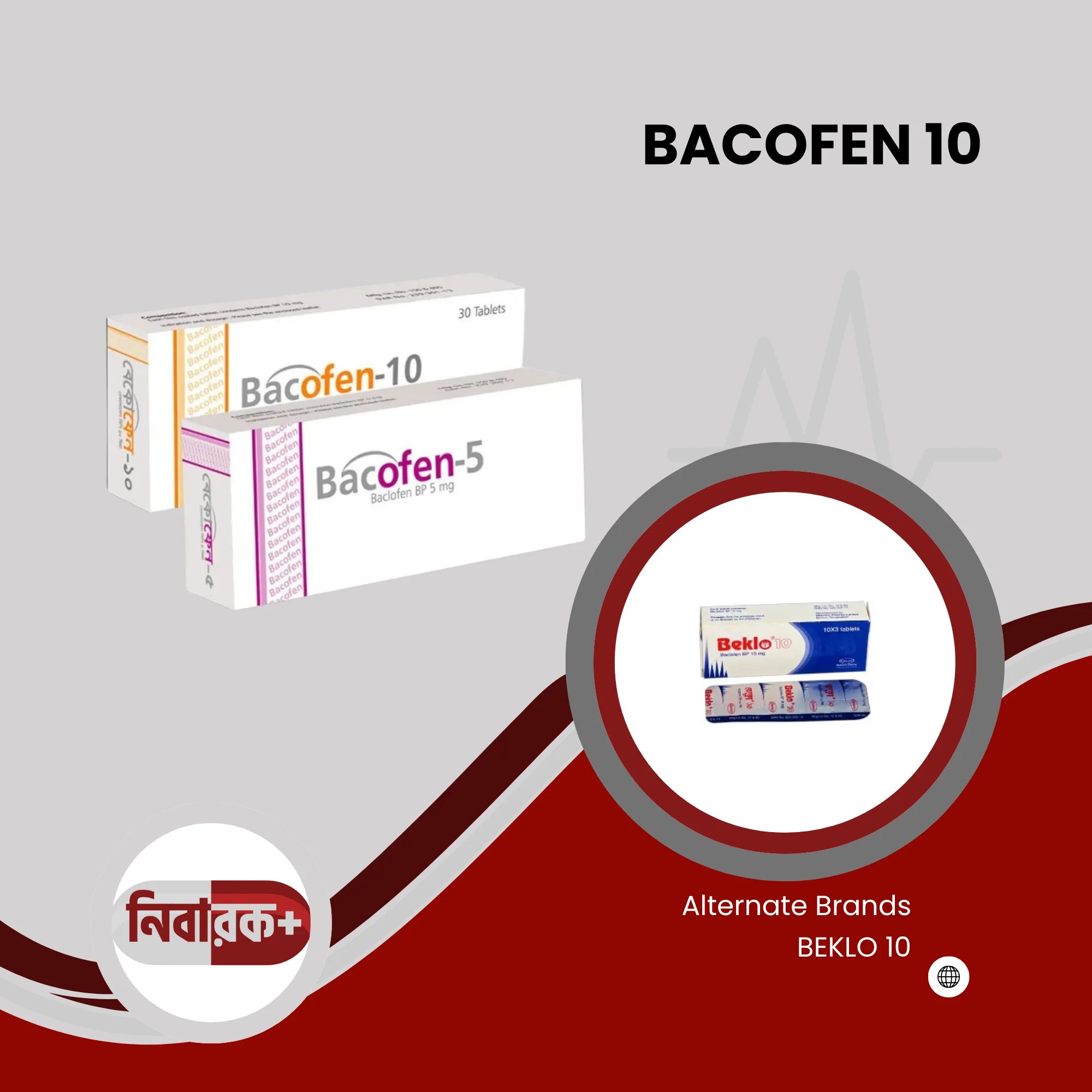 BACLOFEN 10 – Fast Relief from Muscle Spasms
